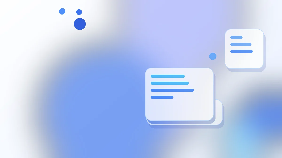 ChatGPT, 제미나이, 클로드를 고르는 세 갈래 선택지를 표현한 파란색 일러스트