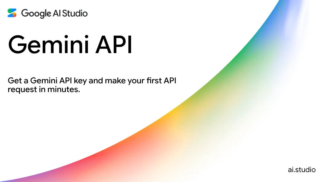 Google AI Studio Gemini API 소개 대표 이미지